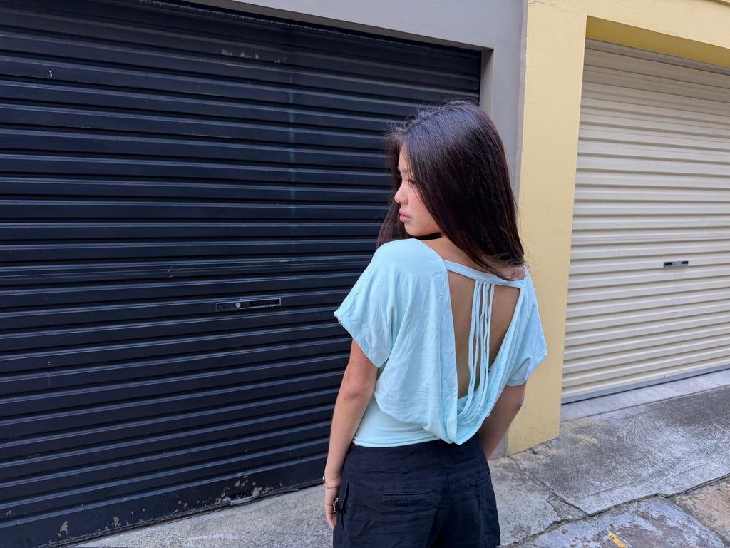 Fringed Plunge Back